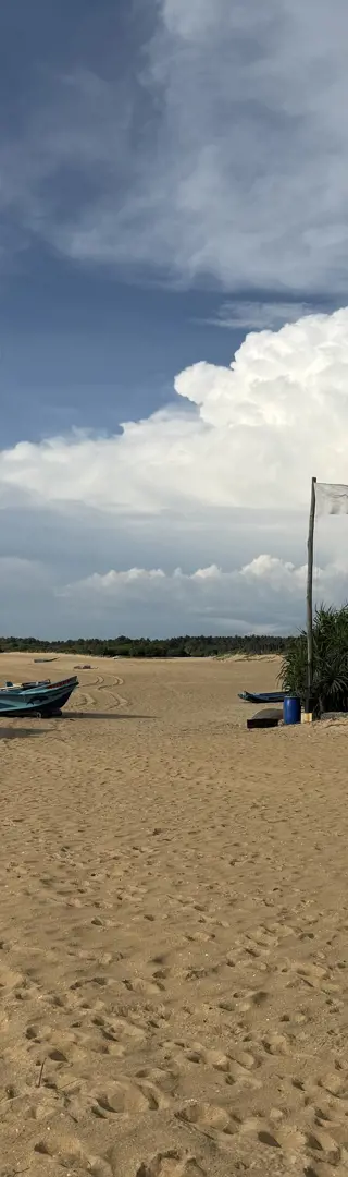Verlängerung am Strand